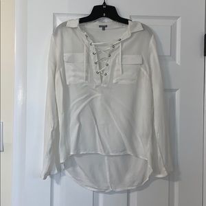 Charolette Russe White Blouse